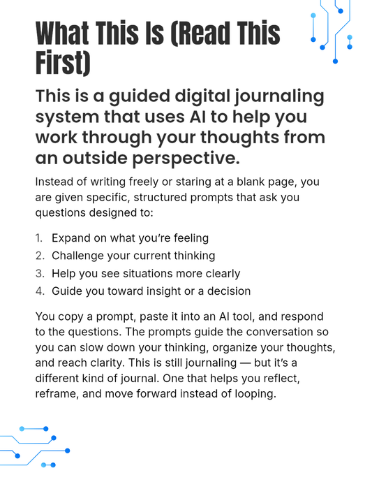AI Journaling Prompts for Clarity, Emotional Insight, and Better Decision-Making