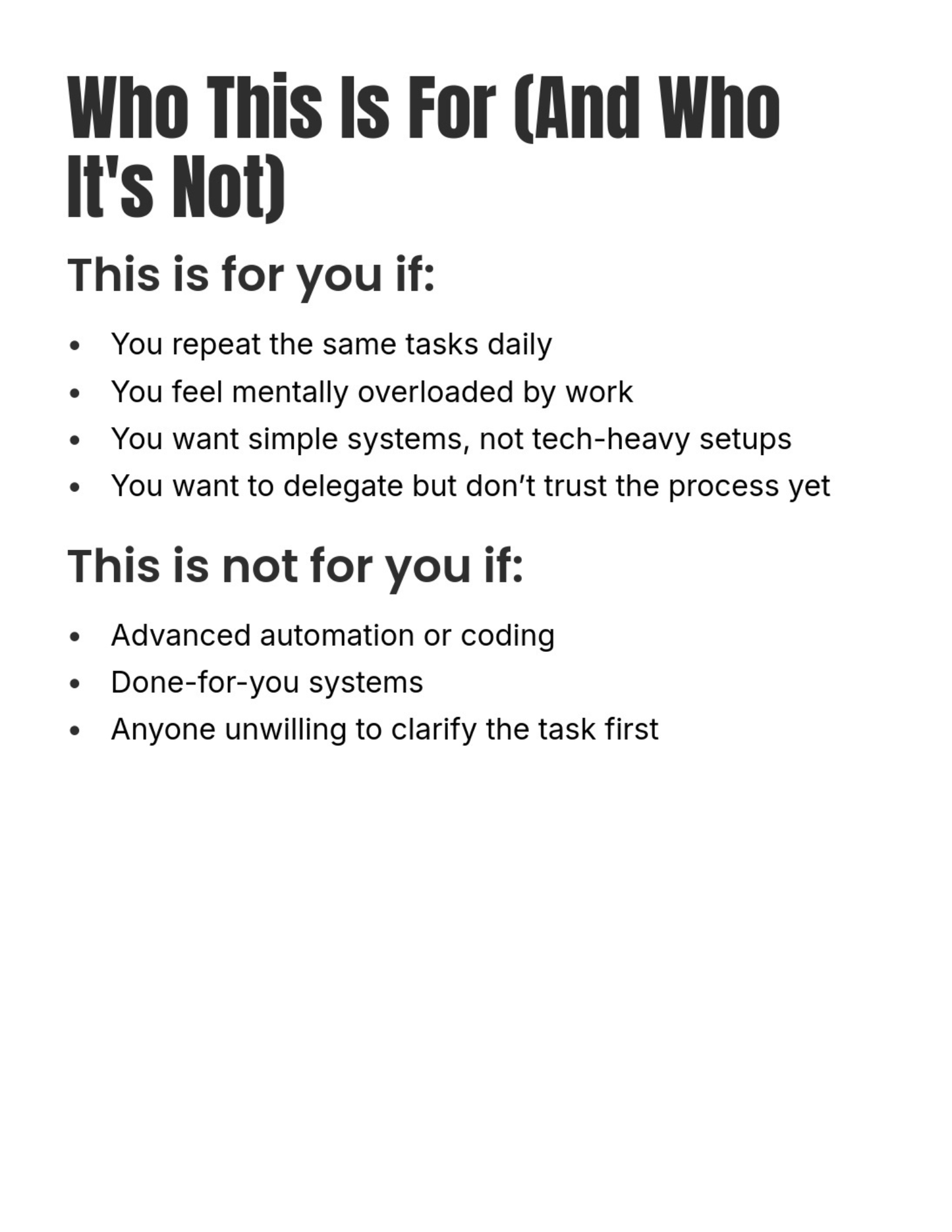 Overwhelmed by Repeating Tasks? | AI Workflow & Automation Prompts | Turn Daily Work Into Simple, Repeatable Systems